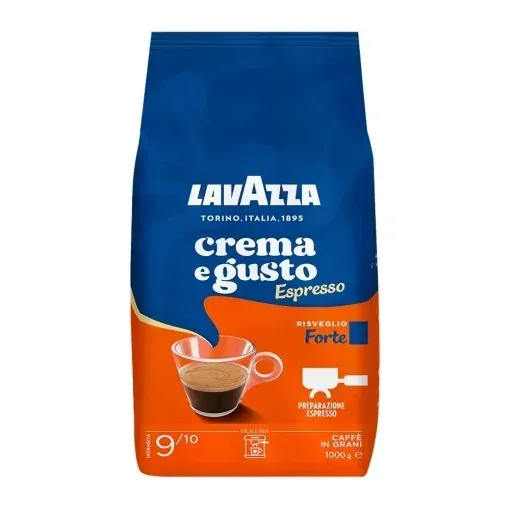 Lavazza Crema e Gusto Forte, Cafea boabe, 1 kg