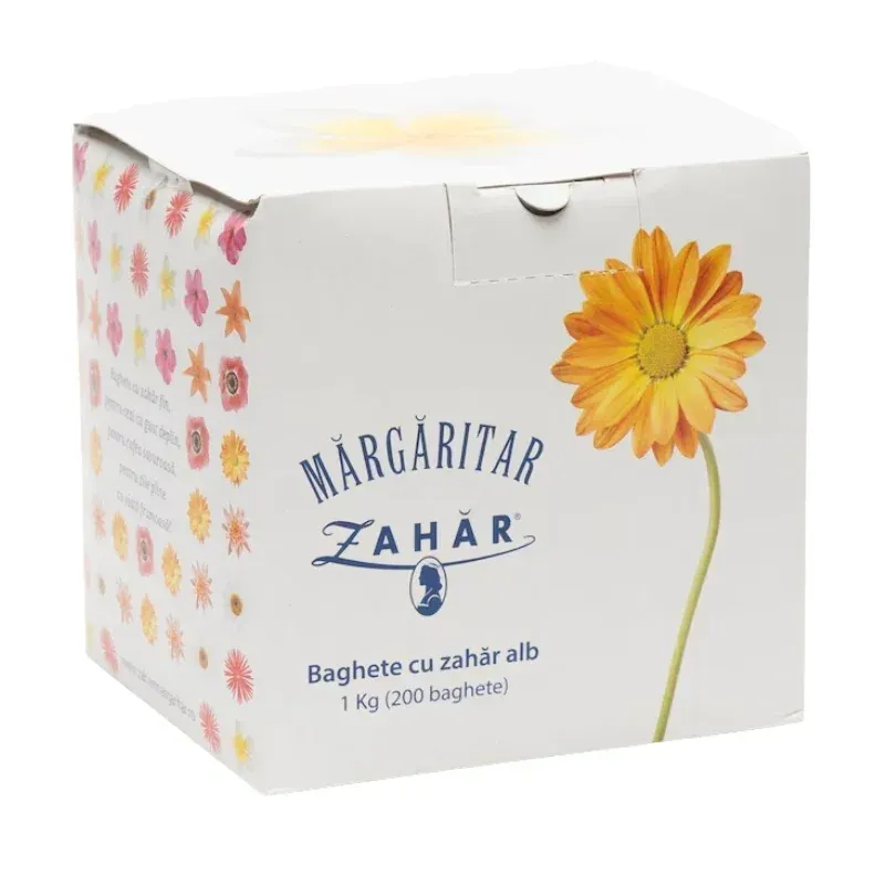 Zahar cristal alb baghete sticks 200x5g