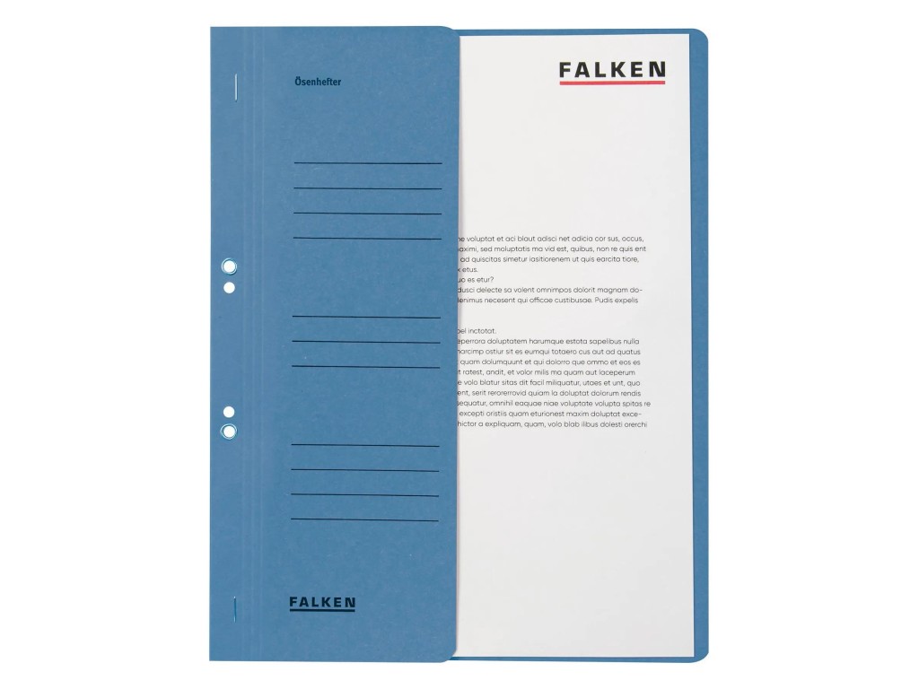 DOSAR CAPSA FALKEN COLOR 1/2 ALBASTRU - 4