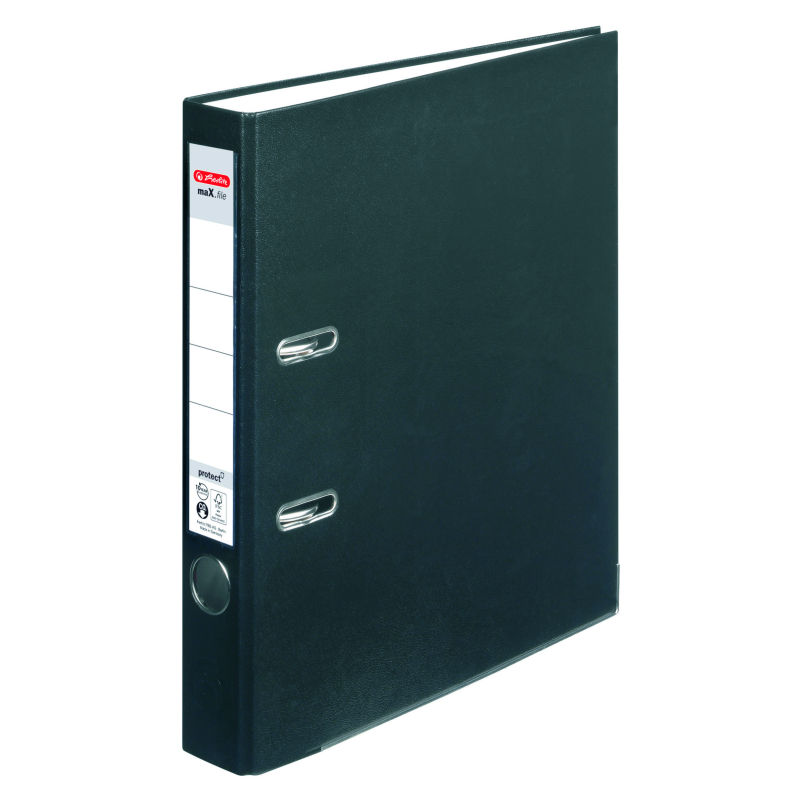BIBLIORAFT HERLITZ NEGRU 5 CM
