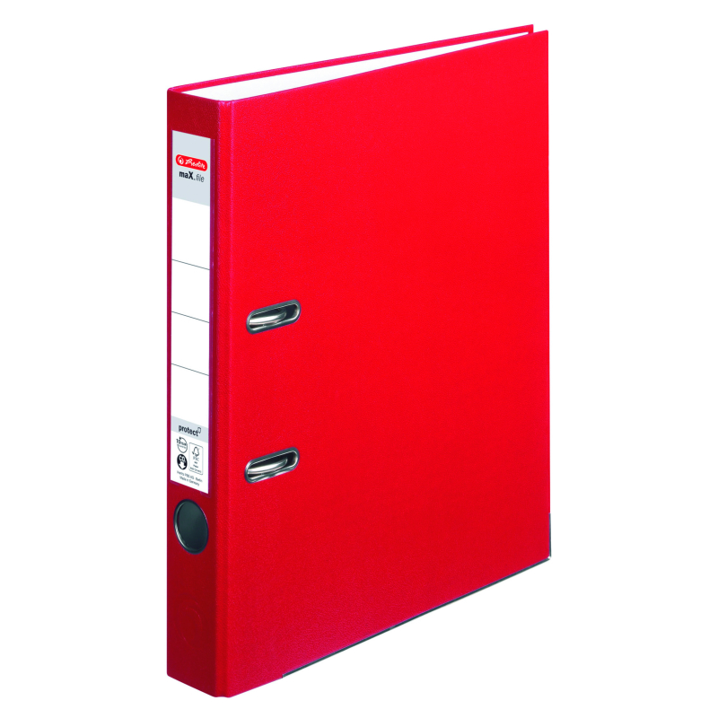 BIBLIORAFT HERLITZ ROSU 5 CM