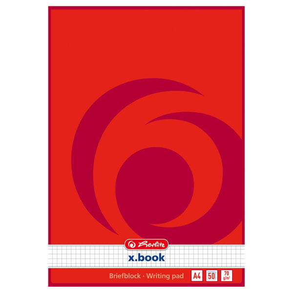 BLOC NOTES A4 50F HERLITZ LIPIT MATE/DICT