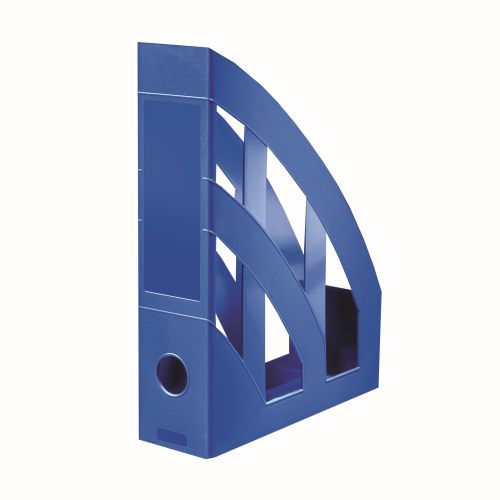SUPORT DOSARE VERTICAL PVC HZ ALBASTRU