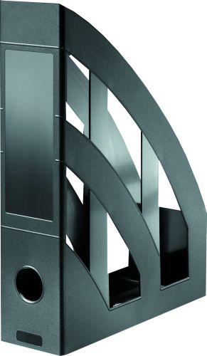 SUPORT DOSARE VERTICAL PVC HZ NEGRU