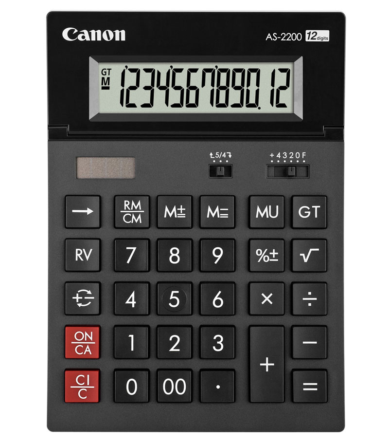 CALCULATOR CANON AS-2200