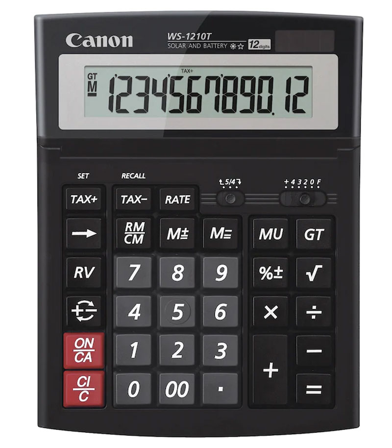 CALCULATOR CANON WS-1210T