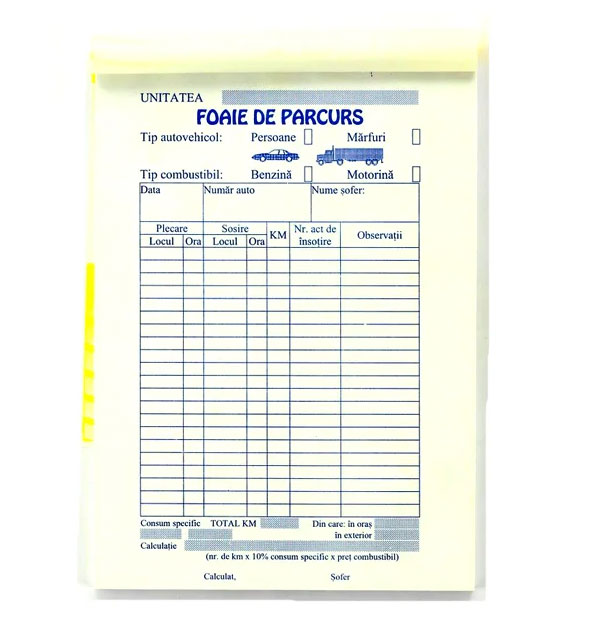 FOI PARCURS A5 ALBASTRE PERSOANE MARFA