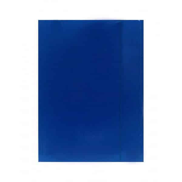 MAPA PLASTIC ELASTIC A4 FORNAX ALBASTRU