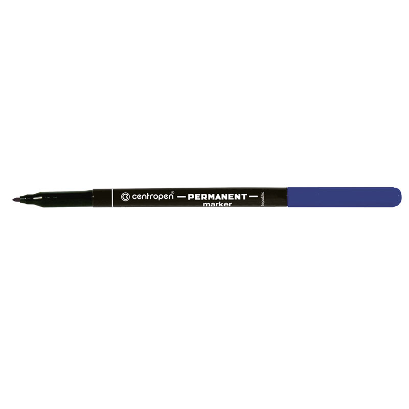 MARKER CENTROPEN 1MM PERMANENT ALBASTRU