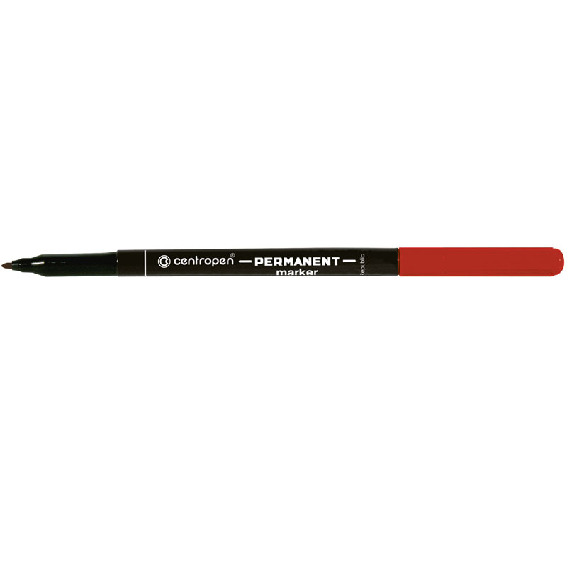 MARKER CENTROPEN 1MM PERMANENT ROSU