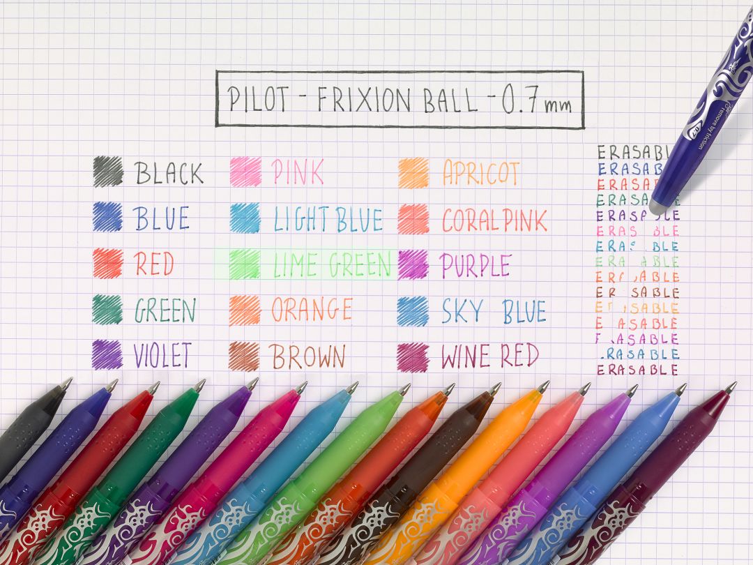 PILOT FRIXION CAPAC ALBASTRU 0.7 - 5