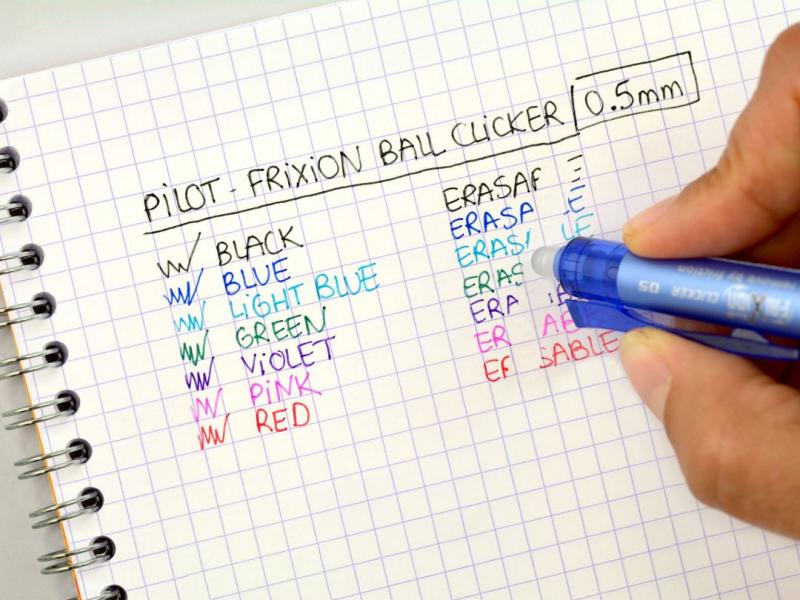 PILOT FRIXION CLICK ALBASTRU 0.7 - 4