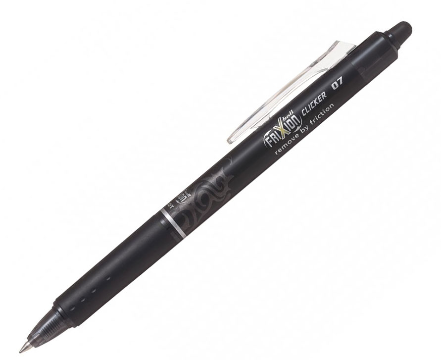 PILOT FRIXION CLICK NEGRU 0.7 - 2