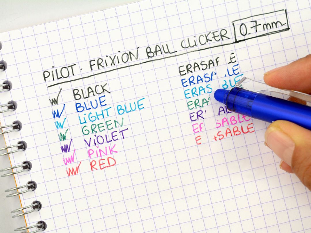 PILOT FRIXION CLICK NEGRU 0.7 - 5