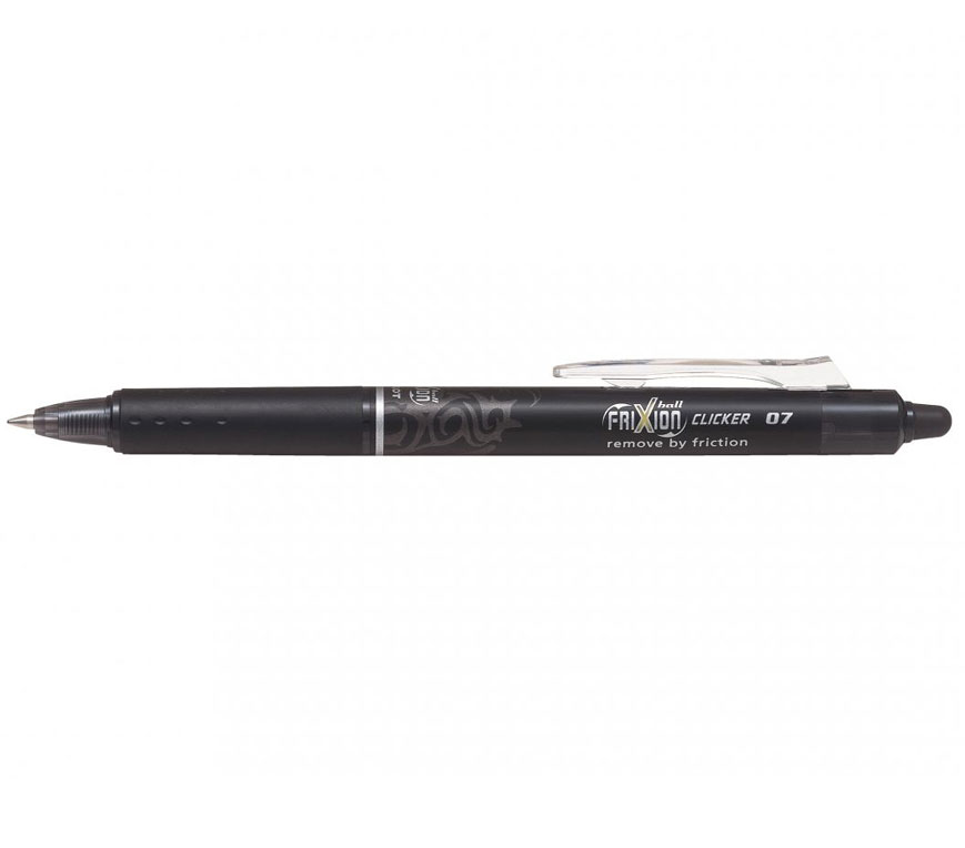 PILOT FRIXION CLICK NEGRU 0.7