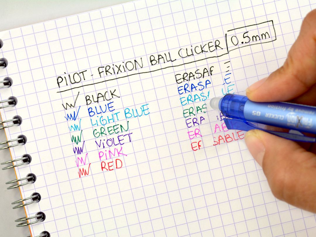 PILOT FRIXION CLICK ROSU 0.7 - 5