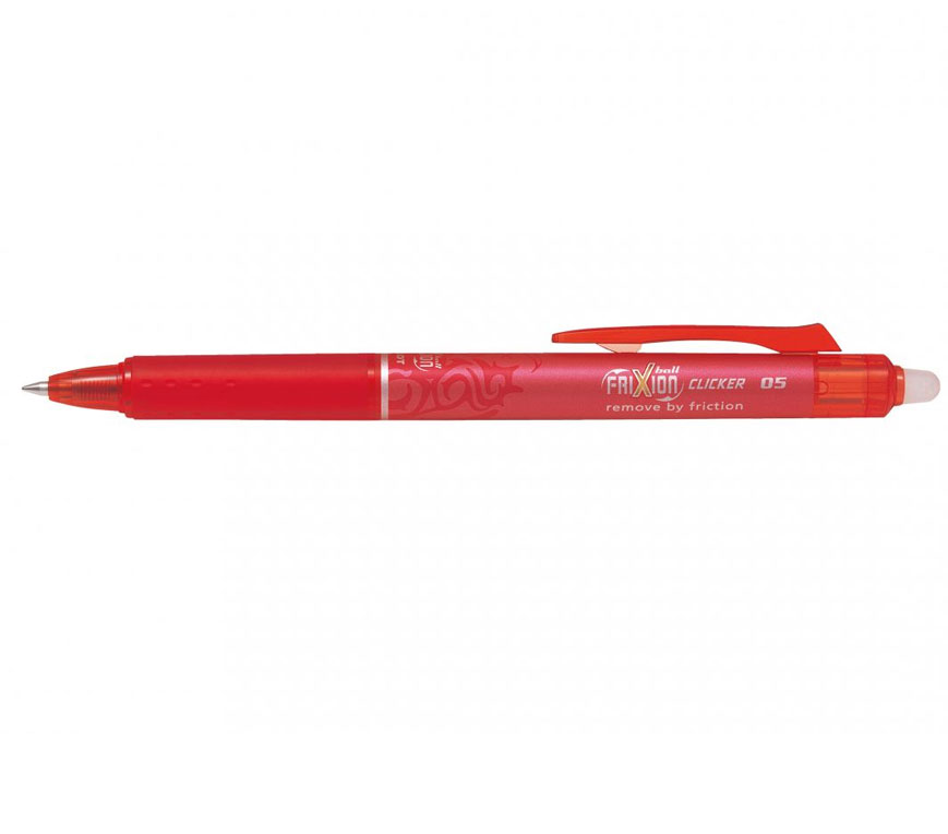 PILOT FRIXION CLICK ROSU 0.7