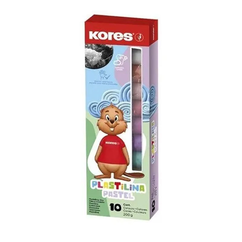 PLASTILINA 10 CULORI