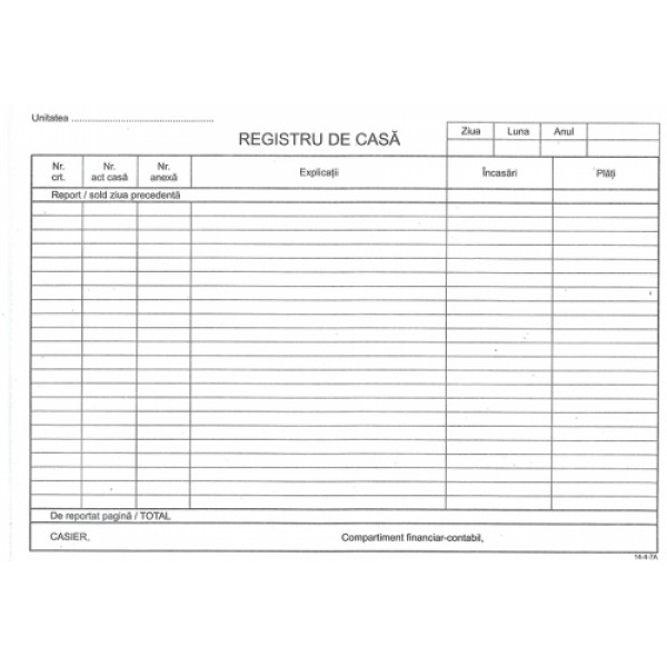 REGISTRU DE CASA
