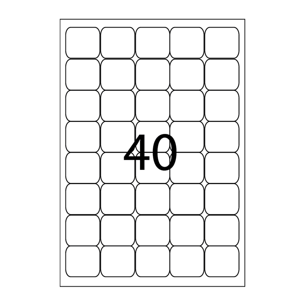 ETICHETE A-SERIES 40/A4 - 2