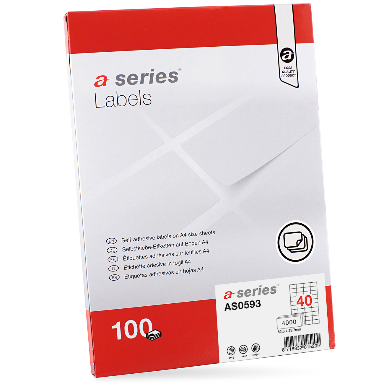 ETICHETE A-SERIES 40/A4