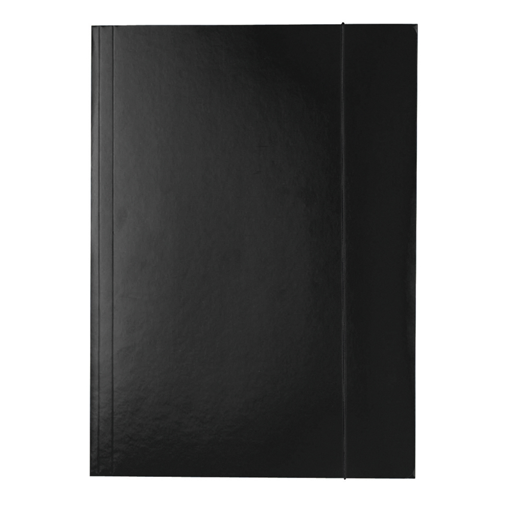 MAPA A4 CARTON CU ELASTIC NEGRU